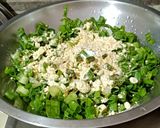 পেঁয়াজ শাকের বড়া (Peyaj Saker Bora recipe in Bengali) রেসিপি ধাপ - 2 ছবি