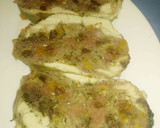 Foto del paso 10 de la receta: Pollo relleno Navideño