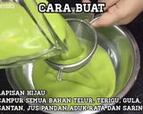 Foto langkah ke 1 dari resep Resep kue lumpur surga pandan.