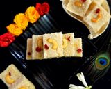 A picture of step 7 of Fresh coconut burfi.