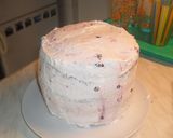 Erdei gyümölcsös diós torta recept fázis 4 fotója