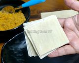 Foto langkah ke 4 dari resep Jajan Lebaran Dua Bahan Aja / Pastel Abon Kulit Pangsit (192).