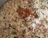 Burnt garlic mixed chicken rice with manchurian gravy recipe step 3 photo