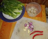 Foto langkah ke 1 dari resep Tumis pokcoy pake Bakso atau pentol ikan Belitung.