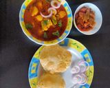 बेडमी पूरी और आलू की सब्जी (bedmi poori aur aloo ki sabji recipe in Hindi) रेसिपी चरण 7 फोटो