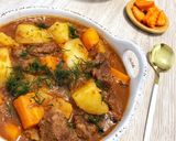 A picture of step 6 of Beef Stew with Vegetables 🍲.