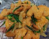 Foto langkah ke 5 dari resep Nugget Saus Tiram Cabe Ijo.