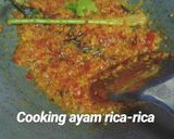 Foto langkah ke 3 dari resep Ayam rica-rica daun kemangi.