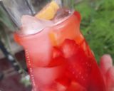 Une image de l'étape 6 de Cocktail sans alcool grenadine fraises citron 🍹.
