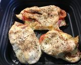 Air Fryerben sült töltött csirkemell recept fázis 2 fotója
