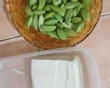 Foto langkah ke 1 dari resep Sup Pete Tahu Kuah Pedas.