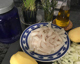 Foto del paso 1 de la receta: Guisadito de potón con caldo de rape