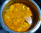 A picture of step 5 of Chana Madra.