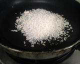 A picture of step 1 of Dalgona candy coffee.