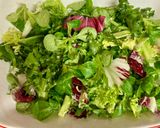 A picture of step 1 of Salad with smoked salmon.