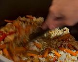 Foto del paso 7 de la receta: Arroz Oriental con Cerdo y Jengibre - wok - comida china - verduras salteadas