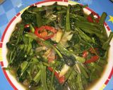Foto langkah ke 5 dari resep Tumis Kangkung saos tiram.
