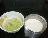 A picture of step 2 of Cool Cucumber and curds raita.