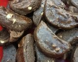 Foto langkah ke 5 dari resep Choco Cashew Cookies Ekonomis (kukis kacang mete).