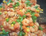 Foto langkah ke 6 dari resep Udang asam manis.