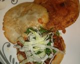 Foto del paso 5 de la receta: Gorditas rellenas de carne de res en chile colorado