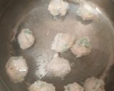 Foto langkah ke 3 dari resep Baso ayam sayuran.