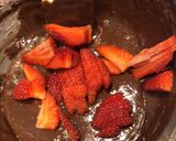 Une image de l'étape 3 de Brownie fraise.