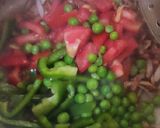 A picture of step 3 of Pav-bhaji Pulao.