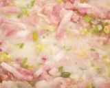 Foto del paso 4 de la receta: Relleno de puerro, queso y panceta