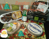 Foto del paso 1 de la receta: Aperitivos queso 🎄🎅 cabra con uvas🍇 y dátiles thermomix y sin