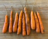 A picture of step 1 of Carrot salad - the basic.