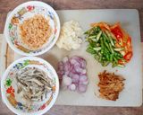 Foto langkah ke 2 dari resep Tumis Pepaya Muda.