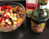 A picture of step 3 of Mediterranean-Inspired Chickpea Salad.