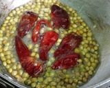 A picture of step 15 of Golden balls in green gravy.