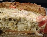 Foto del paso 6 de la receta: Quiché de brócoli, zanahoria y cebolla 🍕