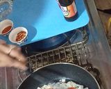 A picture of step 1 of Red & Hot sauce pasta.