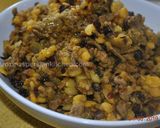 A picture of step 11 of Azerbaijani Minced Meat Qeema  قیمه خشک اردبیلی.