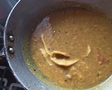 A picture of step 4 of Dal dhokli.
