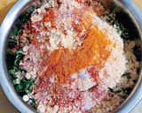 A picture of step 1 of Chenopodium kachri.