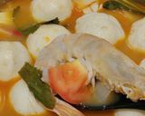Gambar langkah 3 resipi Bihun Tom Yam.