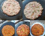A picture of step 2 of Mixe vegetable and Semolina Rosti.