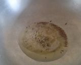 A picture of step 3 of Dal palak.