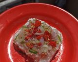 Foto langkah ke 5 dari resep Sushi Cake Sambal Matah.