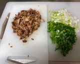 A picture of step 3 of Fried Rice with Small Fried Eggs.