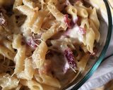 Foto del passaggio 4 della ricetta #193 Pasta al forno con scamorza e speck