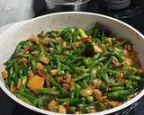 Foto langkah ke 5 dari resep Resep Tauco Medan Buncis Udang Kering Ala Shebb's Kitchen.