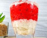 Foto langkah ke 4 dari resep Tape merah putih HUT RI ke 75.