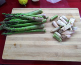 Foto del paso 1 de la receta: Risotto de espárragos