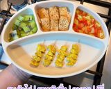 A picture of step 4 of Chicken Satay for Kids (BLW).