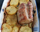 Foto del paso 8 de la receta Solomillo de cerdo al horno con patatas